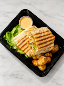 Chicken Wrap With Roast Potatoes & Crunchy Salad 405G